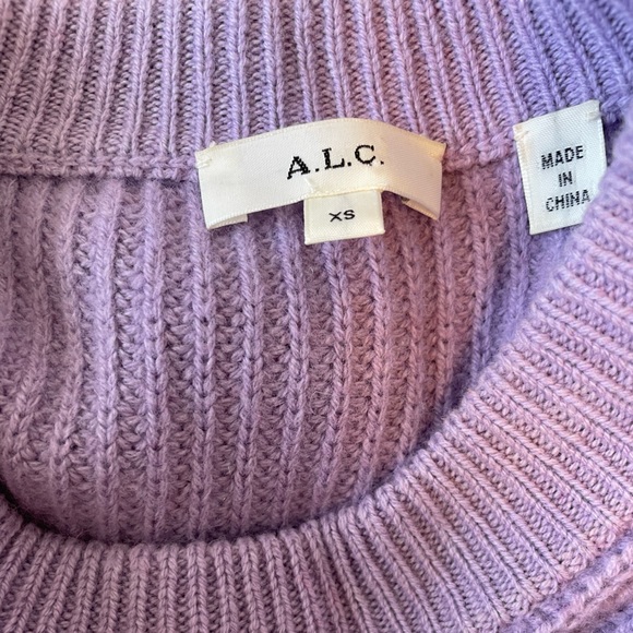 A.L.C. Wool cashmere balloon sleeve sweater - Picture 4 of 5
